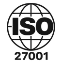 ISO 27001 information security certified